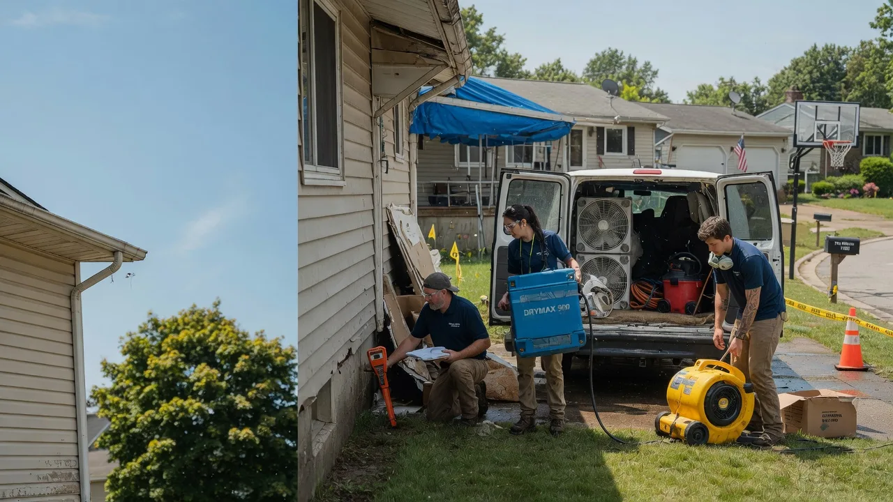 Ceiling Leak Cleanup in Halifax, PA near me